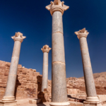 Pillars of Petra, Jordan